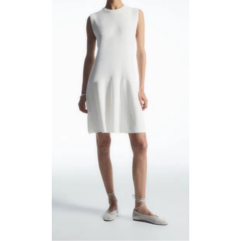 COS ~Ribbed-Knit Mini Dress (NWT) - Picture 2 of 13